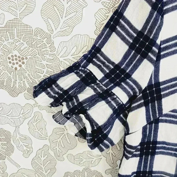 Madewell Cotton Blend Short sleeve Mini Shift Dress 8 - Picture 3 of 8